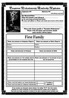 page 1 - First Family details